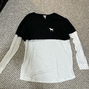 Long Sleeve VS Pink top